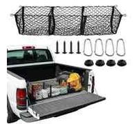 Red de Carga 3 Bolsillos para Mini R52 2004-2009 - Red Maletero Coche Elástica con Ganchos y Tornillos, Organizador para SUV/Pick-up,A