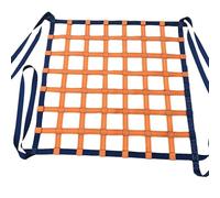 Red de carga, Correas de red de elevación - Eslingas de carga planas de poliéster for carga de 0,3 a 3,5 toneladas(1.5 X 1.5M/Mesh 10cm/Load 2t)