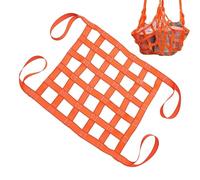 Red de Carga de Alta Resistencia, Eslinga de elevación Plana de poliéster Resistente al desgarro con Correas reforzadas, para Carga, Descarga, elevación y Aparejo(1.5 X 1.5M/Mesh 10cm/Load 2t)
