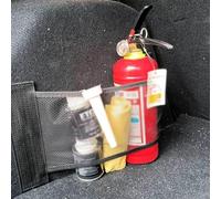 Red de carga elástica automotriz para uso en maletero con tela resistente al desgarro y geometría funcional para una cobertura óptima