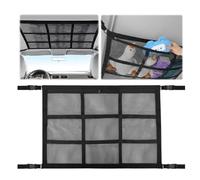 Red de Carga para Techo Coche, para Peugeot Rifter 2018 2019 2020 2021 2022 2023 2024 2025 Malla Organizador Bolsillo Almacenamiento Interior Coche Universal