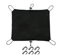 Red de carga - Poliéster M 40 x 50 cm L 42 x 60 cm | Red elástica para equipaje, red gruesa para equipaje | Redes de equipaje de motocicleta resistentes para asegurar cascos, bolsas y equipo en viajes