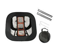 Red De Chipping Para La Diana De Golf | Equipo De Entrenamiento Swing Plegable - Para La Práctica De Hitting,Para Apasionados Principiantes Golfistas Equipos Jubilados Campo De Conducción Jardín