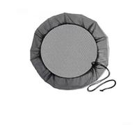 Red de cubo de lluvia con cubierta de malla de cordón para tapa de protección de cubo de agua, uso al aire libre, evita la suciedad y mantiene a las moscas alejadas, fijación segura con cordón (80 cm)