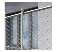 Red de Cuerda de Acero Inoxidable, Valla Tejida antirrobo, Red de Seguridad Flexible para barandillas, protección anticaídas en Altura.