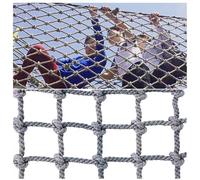 Red de cuerda de escalada para niños de 3 x 5 m, escalera de red C para jugar al aire libre, equipo de escalada de árboles seguro de 8 mm de grosor, perfecto para columpios en el patio trasero y