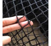 Red De Cuerda De Seguridad Para Niños Para Valla De Balcón,red De Protección Negra Para Litera Superior,red De Seguridad Para Barandilla De Escalera,red Depor(Size:1.5M×10M(5FT×32.8FT),Color:Negro)