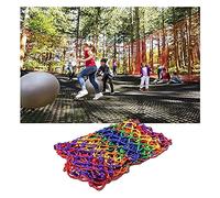 Red de Cuerda para niños para Seguridad en Jardines y áreas de Juego, protección para Mascotas en Exteriores, Red Decorativa para techos Interiores - 3 x 9 m (9 x 29 pies) Red para barandill