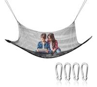 Red de cuerda para patio de recreo - Red de carga para escalada resistente, protección de seguridad de doble capa con ganchos adicionales, redes anticaída para jardín, patio trasero para niños