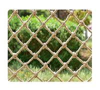 Red de Cuerda, Red de Carga de cáñamo para remolques - Malla de Escalada Duradera de 8 mm para decoración Infantil, Red de Cuerda para Exteriores, 3x7 m, Resistente, para techos y Jardines.