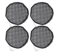 Red de de agua de lluvia | Malla con cordón para cubos de recogida de agua - Cubierta protectora UV para jardín Césped Delgado