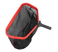 Red de desnatador de piscina de agua más profunda de gran capacidad con bordes de aluminio resistentes y herramienta de mantenimiento de piscina de malla de doble capa, red de hojas de agua profunda