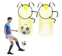 Red de destino de fútbol, 2 piezas de accesorios para portería de fútbol con marco, red de objetivo de fútbol para entrenamiento, red de destino de fútbol, enfoque Torzonen, porterías de fútbol para