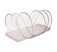 Red de dormir de malla - Red de dormir para cama, pantalla de viaje plegable para la protección del sueño al aire libre - Tienda de pantalla portátil para una para el hogar, doble