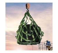 Red de elevación de Carga con Eslinga Plana de poliéster, Correas de Seguridad Resistentes al desgarro, Red Colgante for Aparejos de construcción, Movimiento(2.5m-4409lbs-15cm)