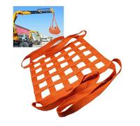 Red de elevación de Carga de 3,3 a 13,1 pies, Correas de elevación for polipasto, Red de elevación de Eslinga Plana de poliéster Resistente al desgarro(1.5m-2204.6lbs-15cm)