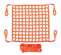 Red de elevación de Carga de Alta Resistencia para izaje, Carga y Descarga, Bolsa de Red de Seguridad de poliéster Resistente al desgarro para la construcción(2.5x2.5m-2ton/4409lbs-15cm)
