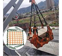 Red de elevación de carga resistente, red de plataforma para levantar cargas pesadas de forma segura, red de carga duradera para un transporte y almacenamiento seguros, perfecta para uso en almacén y