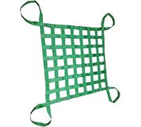 Red de elevación de poliéster duradera: redes de cuerda resistentes for manipulación de carga y equipos(1 X 1M/Mesh 10cm/Load 2t)