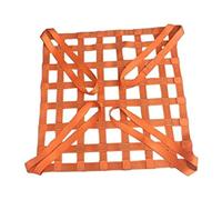 Red de elevación - Redes de Eslinga de Carga de Nailon Resistentes al desgarro, Red Colgante Plana de poliéster para Herramientas de manipulación Industrial(4 X 4M/Mesh 20cm/Load 3.5t)
