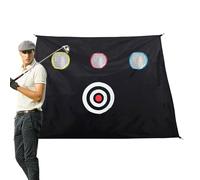 Red de entrenamiento de golf - Golf que golpea la red | Ayudas de entrenamiento que golpean equipo de guía de herramientas para hombres configuración de patio interior al aire libre