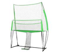 Red de entrenamiento de voleibol 2 en 1, red de entrenamiento de voleibol, red de entrenamiento de voleibol, altura ajustable, ejercicio de lanzamiento/entrenamiento de pico, para casa, gimnasio