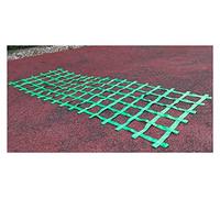 Red de escalada interior para niños, red de seguridad para casas de árboles, jardines y columpios de adultos, equipo de juego verde para habitaciones infantiles y aventuras al aire libre