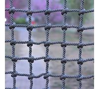 Red de escalada para niños, red de seguridad para jardín al aire libre, 1 x 3 m, malla de cuerda protectora para niños a partir de 3 años, resistente al desgaste, equipo versátil para parque infantil