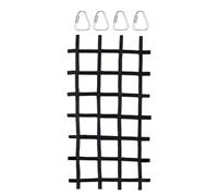 Red de Escalada portátil - 89 x 46 Pulgadas, Escalera de Cuerda de poliéster, Juego de obstáculos al Aire | Diseño Moderno para niños, Jungle Gym, Entrenamiento, Fitness, Escalada de