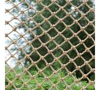 Red de escalada resistente, cuerda de 16 mm de grosor para casa de árbol y parque infantil, red de seguridad al aire libre, 2 m x escalera de cuerda, hamaca, equipo de escalada para niños