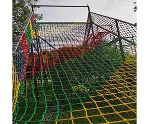 Red de escalada tejida para niños, red de seguridad, cuerda de nailon, red de parque infantil, red de carga, columpio, juego grande, marcos de escalada para interiores y jardines