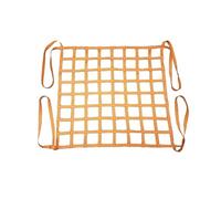 Red de eslinga plana de poliéster: redes de elevación de carga, correas resistentes para manipulación de materiales, red elástica de carga, redes de muelle para construcción de edificios(1.5 X 1.5M/Me