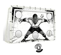 Red de fútbol -280 x 183 cm | Interactive Soccer Training Goal, Football Practice Net - Fùootball Training Goal, Improve Accuracy, Football Auxiliary Ţraining Supplies And Accessories