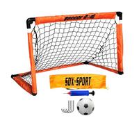 Red de fútbol para niños - Red de entrenamiento portátil para fútbol al aire libre con de transporte | Porta práctica ligera para patio, parque, escuela y juegos al aire libre, ideal para niños,
