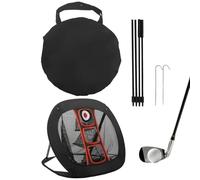 Red de golf, fácil de montar de nailon para entrenamiento | Entrenamiento de chipping golf para la precisión - Para precisión y swing, apto para interiores y exteriores, golfistas, principiantes y Rag