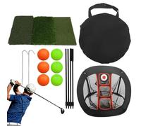 Red de golf | Nylon plegable fácil construcción - Redes de entrenamiento de golf para el jardín | para entrenamiento de tee y swing en interiores y exteriores, hombres, padres, mujeres, golfistas