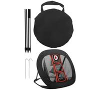 Red de golf para chip, plegable de nailon, con ayuda para chips de jardín, para entrenamiento de swing, interior y exterior, regalo para hombres y mujeres principiantes