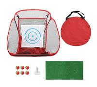 Red de golf para chipping | Accesorio de entrenamiento portátil y plegable - Red para ejercicios de chip, para hombre, papá, abuelo, marido, golfistas, principiantes, entusiastas del golf, casa
