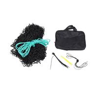 Red de Heno de Bala Redonda, Alimentador Lento Duradero sin Nudos para Caballos y Cabras, Material de Poliéster con Cuerda de Reparación (4 * 4 pies)