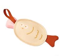 Red de jabón espumoso con malla exfoliante, esponja de baño de doble cara para espuma rica, soporte antideslizante para ahorro de jabón con lazo para colgar para ducha y viajes (amarillo)