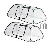 Red De Jardín Camas Elevadas - Cubierta De Malla Transpirable Para Plantas, Red De Protección De Jardinería Con Cremallera, Cama Elevada Contra Heladas Para Climas Fríos Cubierta Protectora De Plantas