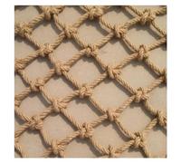 Red de jardín de seguridad para niños y mascotas, 3 cuerdas de cáñamo para balcón, escaleras, protección de barandillas y decoración de plantas (8 mm-10 cm), ecológica, versátil