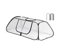 Red de jardín para camas elevadas, malla transpirable, suministros de jardinería con cremallera, funda de cama de jardín para exteriores, invierno, clima frío, congelación, temporada de heladas