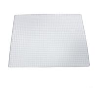 Red de malla de acero inoxidable para parrilla de barbacoa japonesa coreana, estante de cocina de fuego con diseño de alambre cruzado para camping, picnic, parrilla al aire libre (50 x 38 cm)
