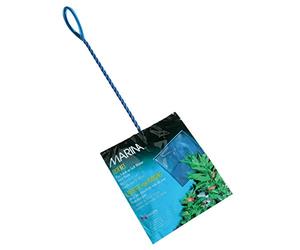 Red de Malla Fina Blanca para acuarios Marina, L, 15 x 13 cm - 30 cm