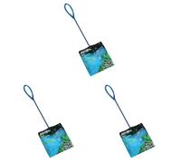 Red de Malla Fina Blanca para acuarios Marina, S, 8 x 10 cm - 25 cm (Paquete de 3)