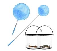 Red De Mariposas Para Niños,Red Telescópica Infantil Para Cazar Luciérnagas - Empuñadura Antideslizante Juguetes De Exploración Al Aire Libre Para Bebés Niños Adolescentes Niñas Y