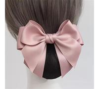 Red de moño para mujer, redecilla para enfermera, moño (rosa)