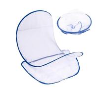 Red de mosca para camping, tienda de campaña de protección de malla para moscas, fácil instalación, protección de malla fina desmontable estable para mochileros, dormitorios, viajes, uso al aire libre