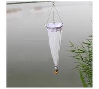 Red De Muestreo De Plancton con Mango Telescópico Malla Fina De 64 Um para Investigación De Agua Al Aire Libre Monitoreo De Estanques Y(25#)